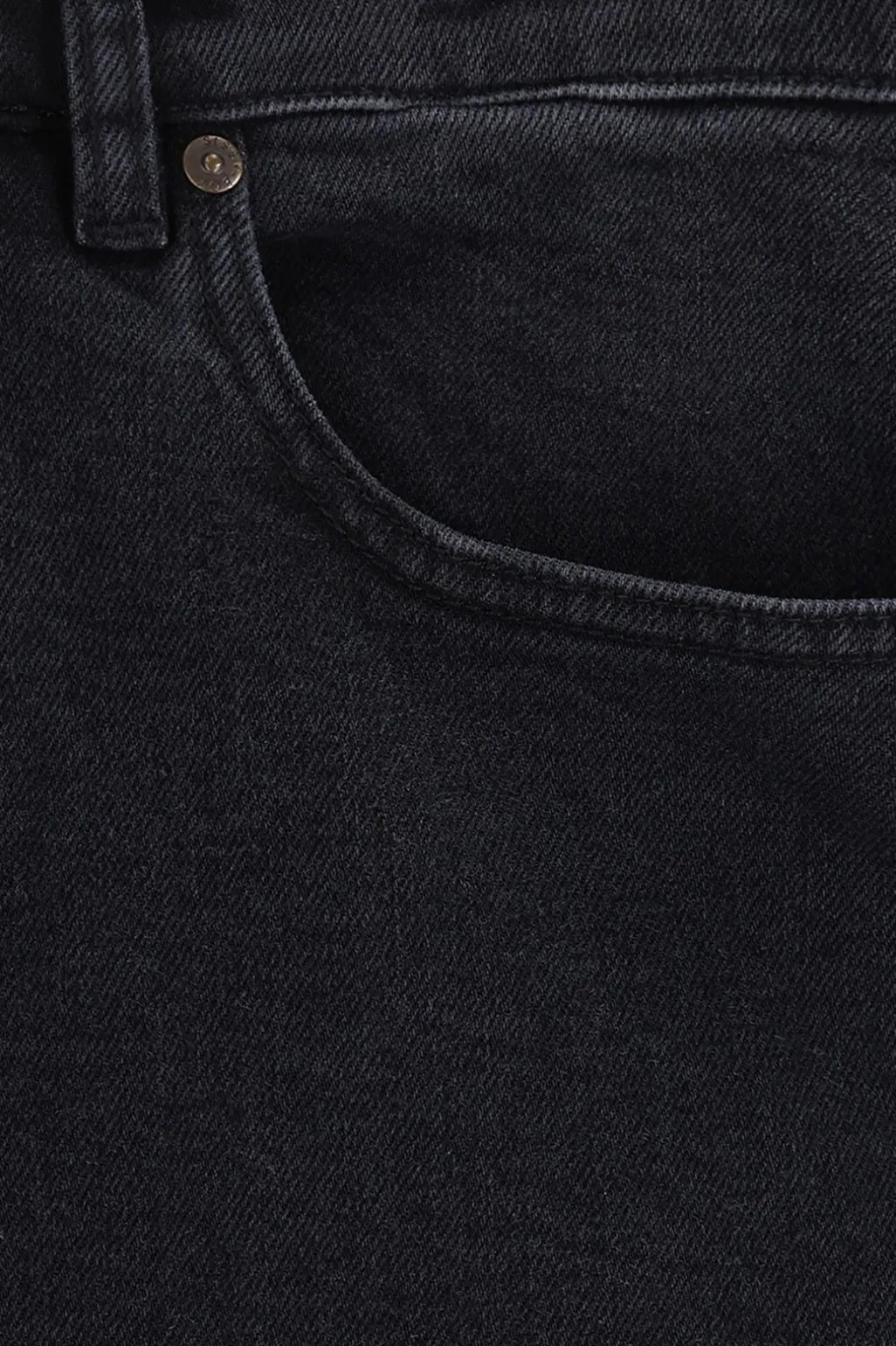 Philo zwarte mid-rise regular fit jeans