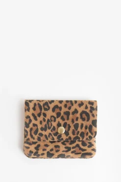 Portemonnee met leopard print