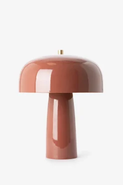 PRE-ORDER: Donkerrode cupola tafellamp