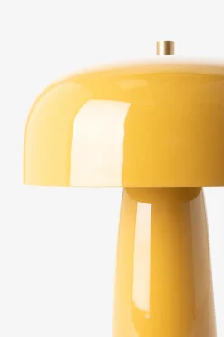 PRE-ORDER: Gele cupola tafellamp