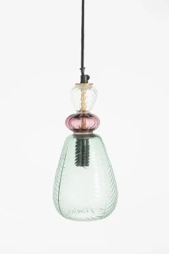 PRE-ORDER: Glazen hanglamp pendant groen