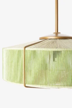 PRE-ORDER: Lichtgroene hanglamp Aural shades Medium