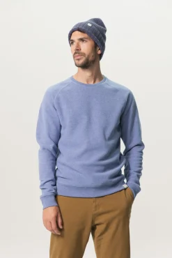 Raglan light sweater blauw