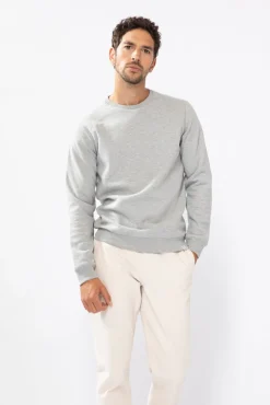 Raglan light sweater grijs