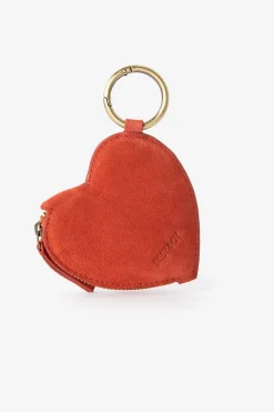Rode bag charm hart