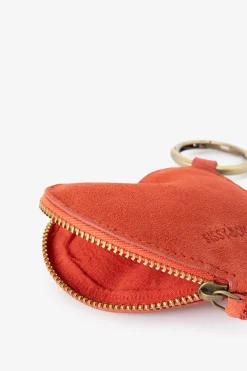 Rode bag charm hart