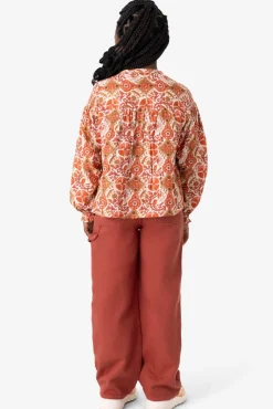 Rode cargo broek