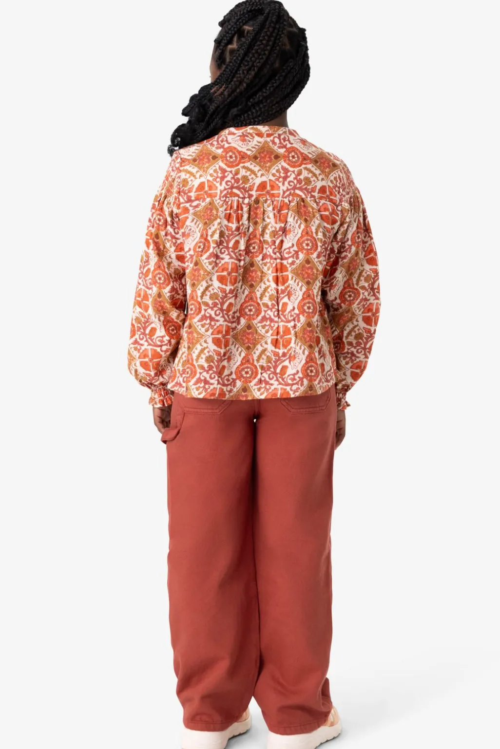 Rode cargo broek
