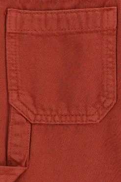 Rode cargo broek