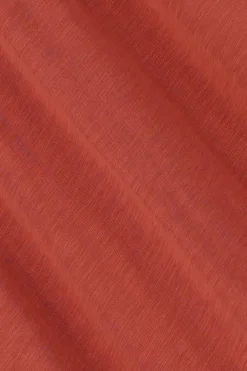 Rode jersey maxi jurk
