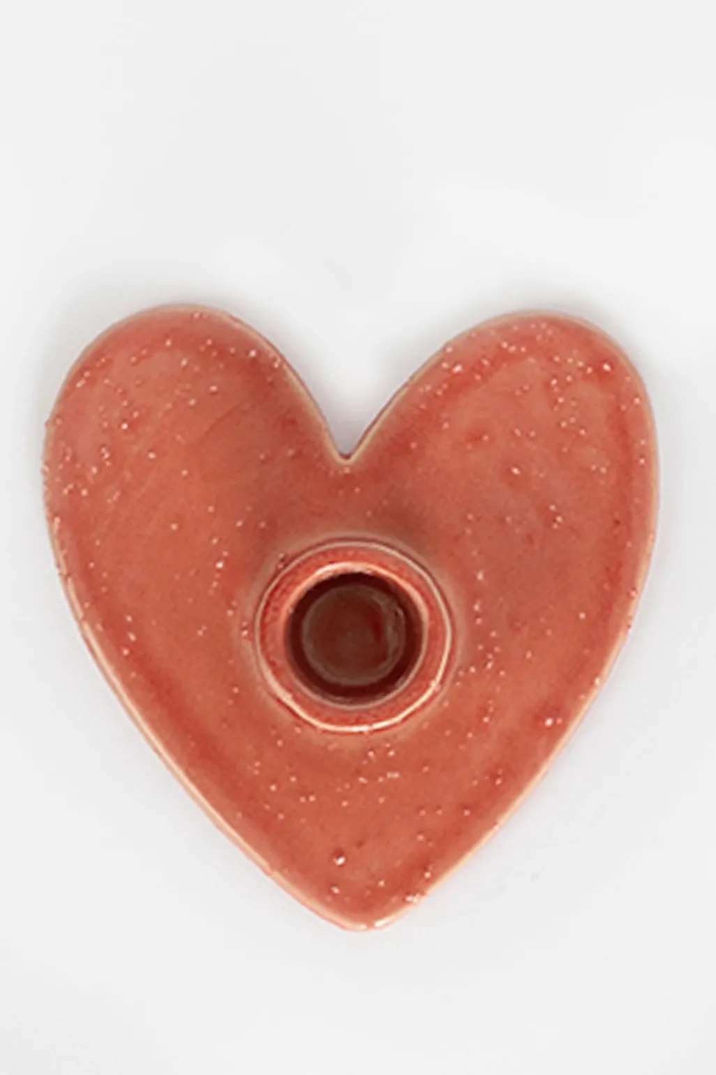 Rode kandelaar hart