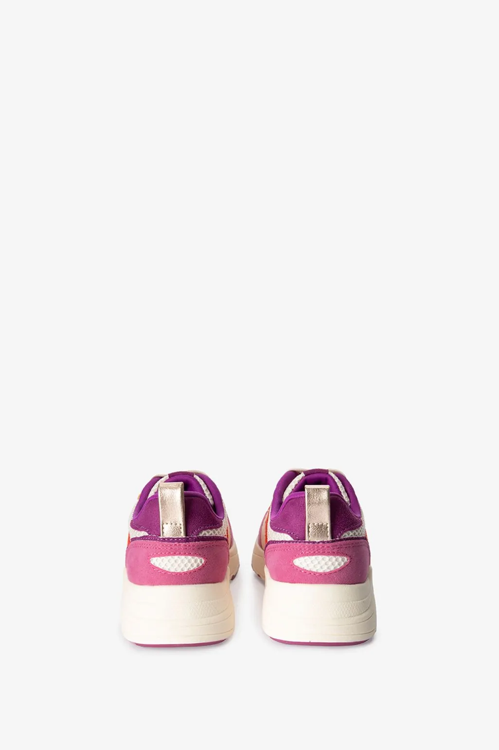 Rode mesh sneakers