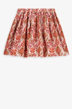 Rode rok met print
