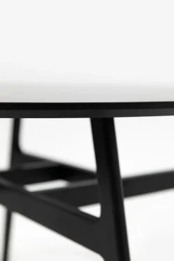 Ronde houten tafel Giulia zwart
