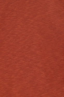 Roodbruin jersey t-shirt
