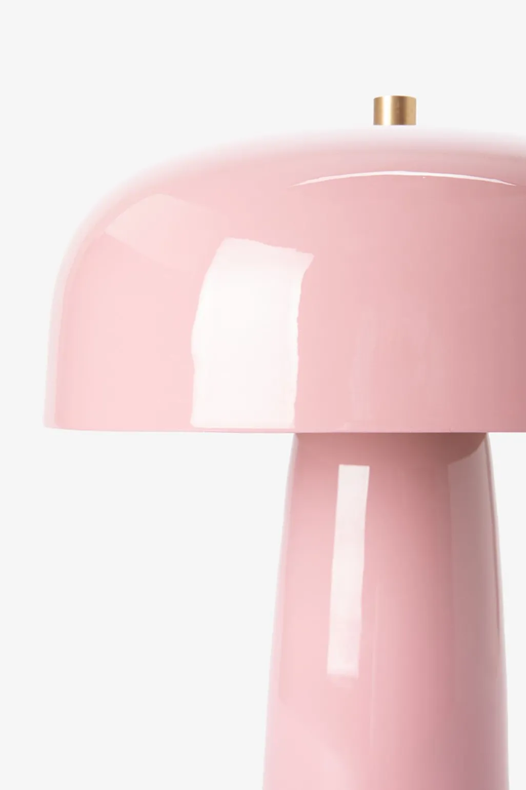 Roze cupola tafellamp