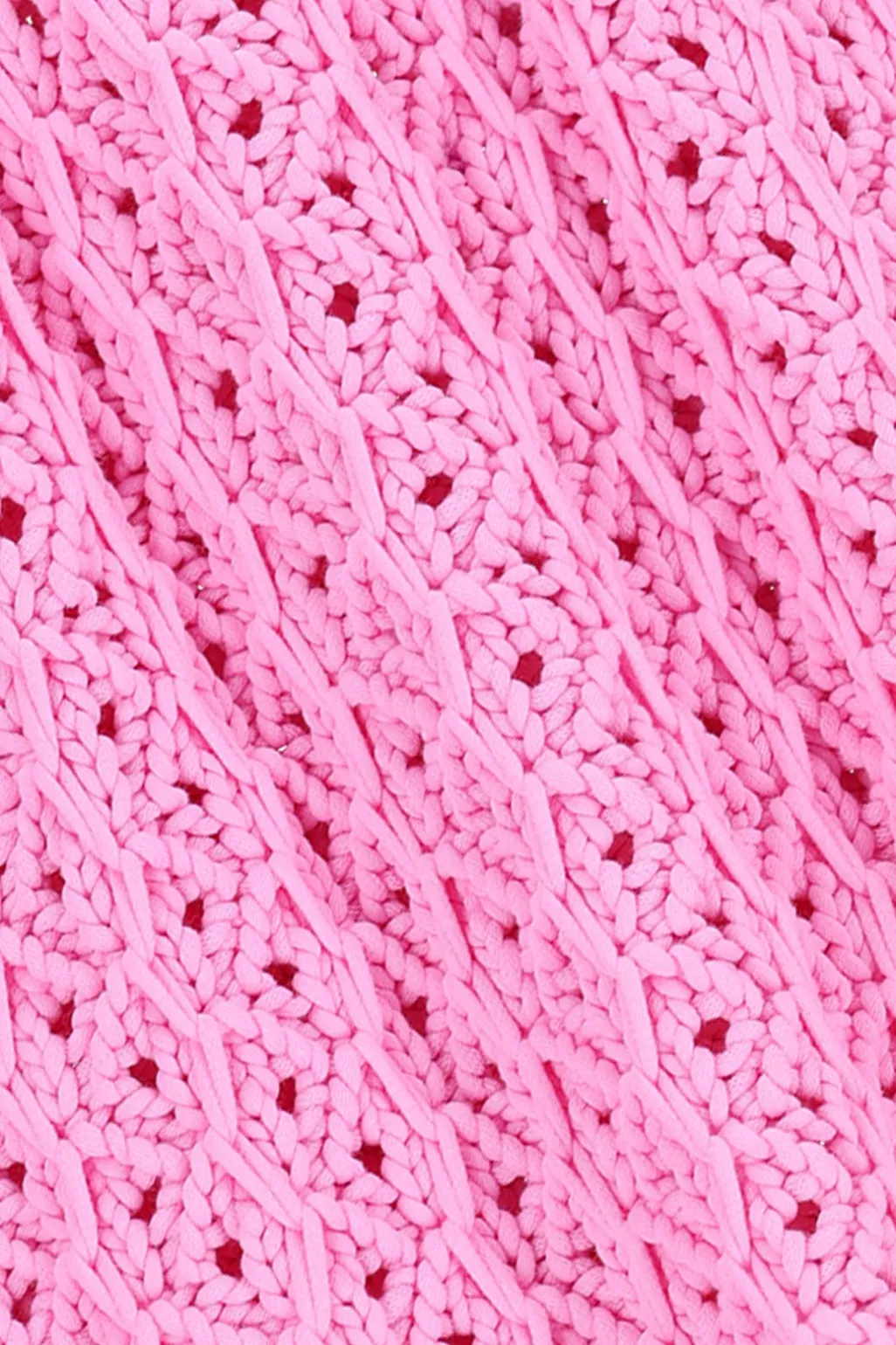 Roze gebreide spencer