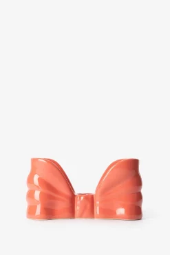 Roze kandelaar strik