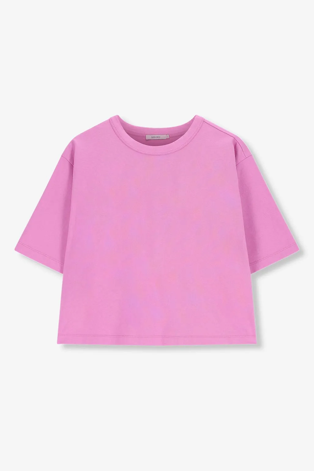 Roze oversized T-shirt