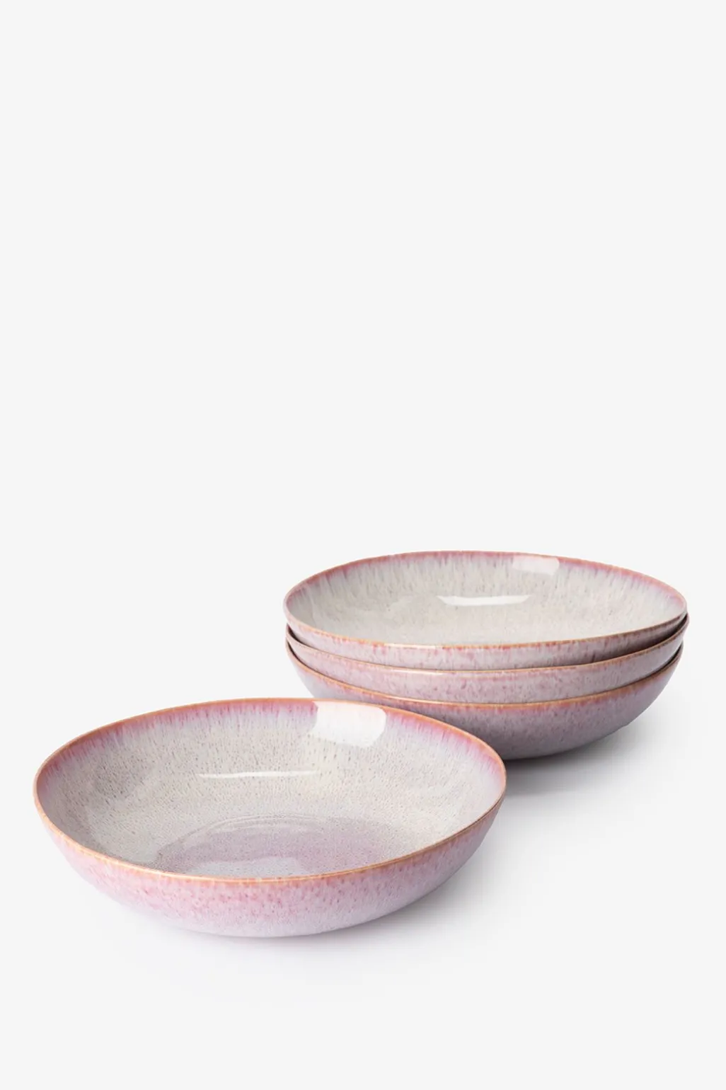 Roze reactive glaze presenteerbord