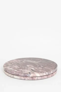 Roze serveerplank marmer