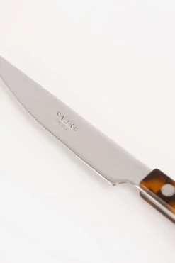 Sabre mes met tortoise print