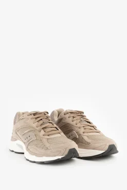 Saucony lichtbruine sneakers
