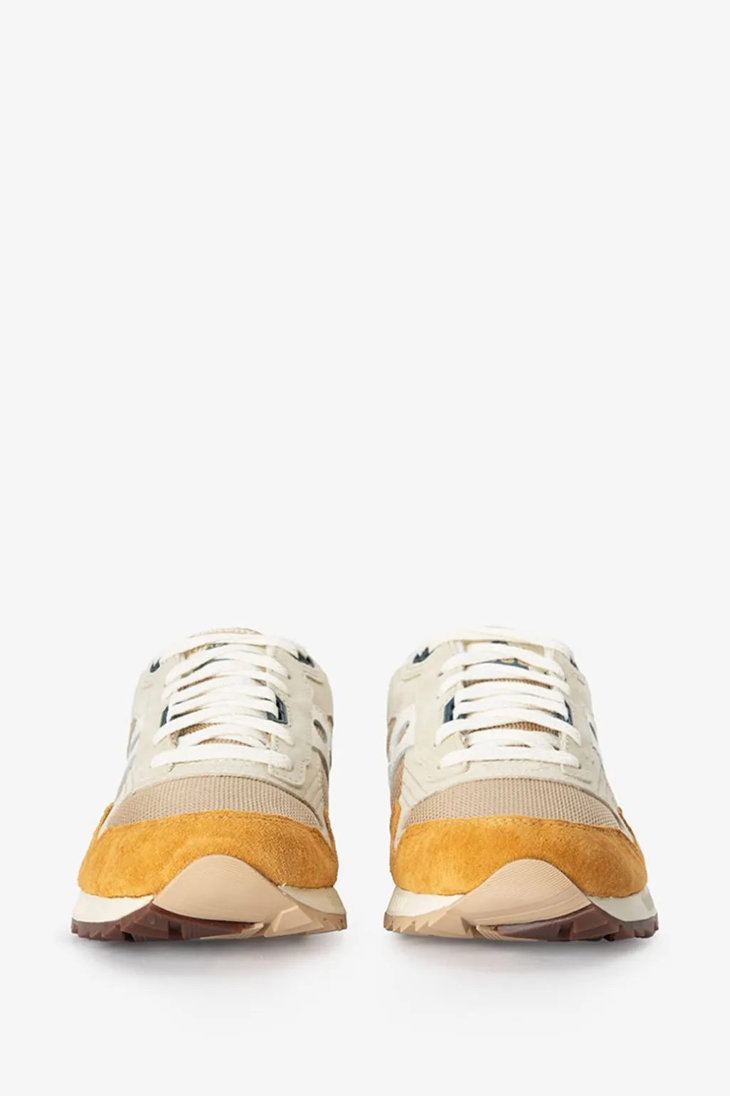 Saucony Shadow 5000 beige leren sneakers