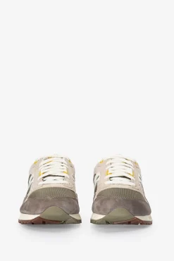 Saucony Shadow 5000 donkergroene leren sneakers