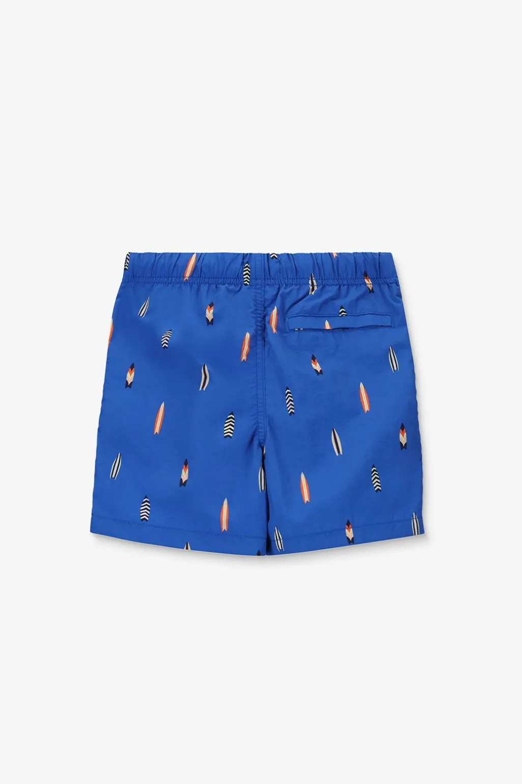 Shiwi blauwe zwembroek met surfbord print
