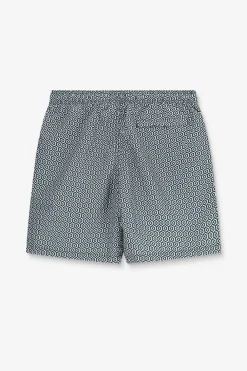 Shiwi donkergroene zwembroek met geometrische print