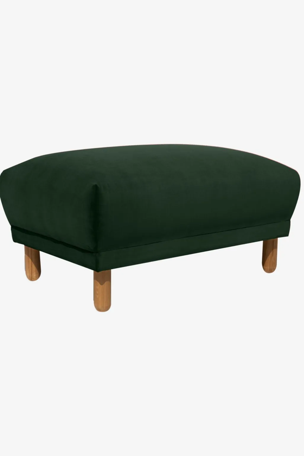 Sir velvet hocker green forest