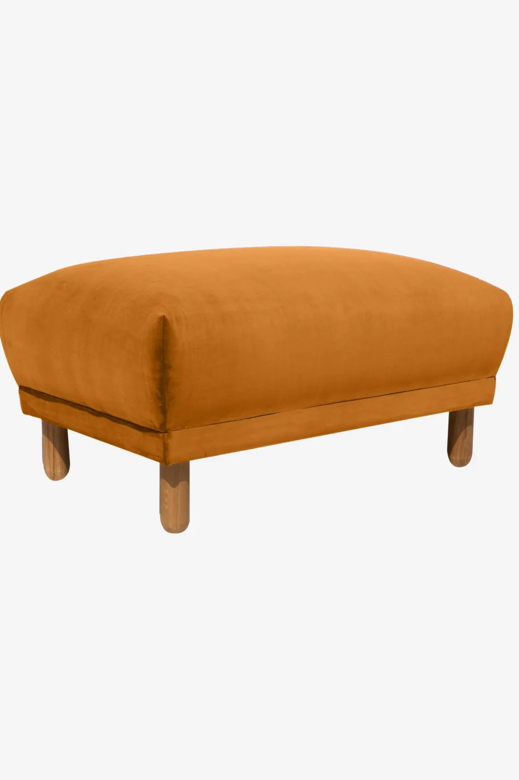 Sir velvet hocker oker