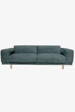 Sir velvet 3-zits bank grijs blauw