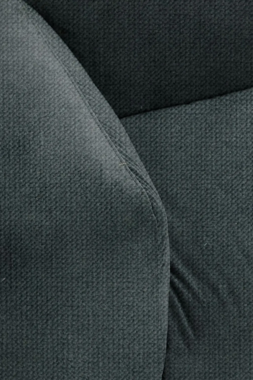 Sir velvet 4-zits bank grijs blauw