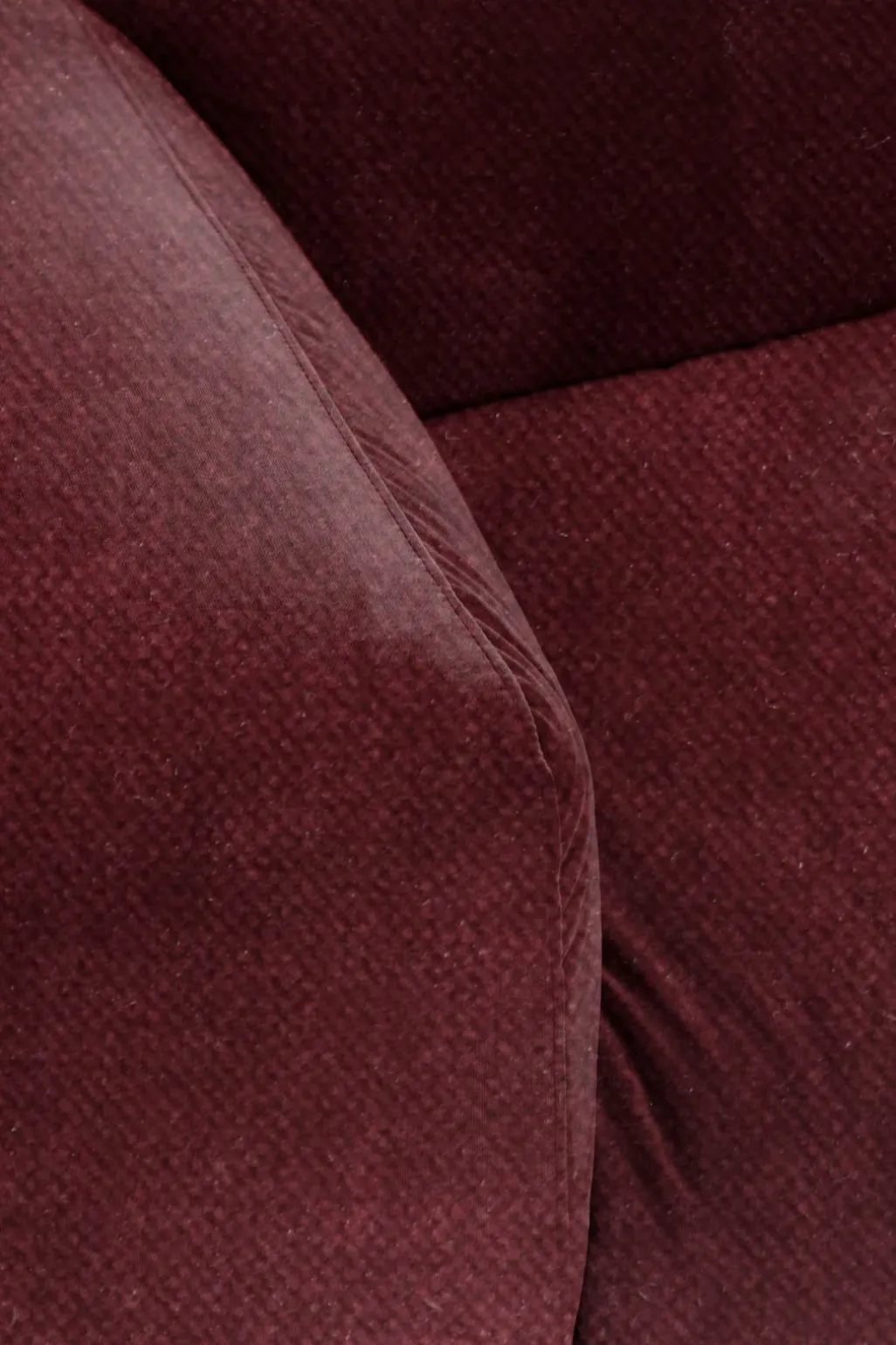 Sir velvet 4-zits bank wine red
