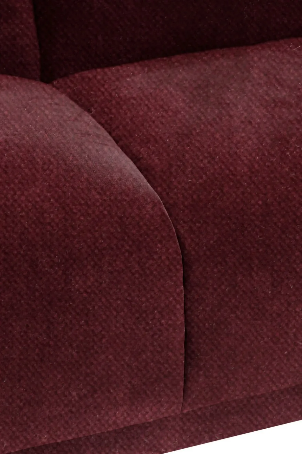 Sir velvet 4-zits bank wine red