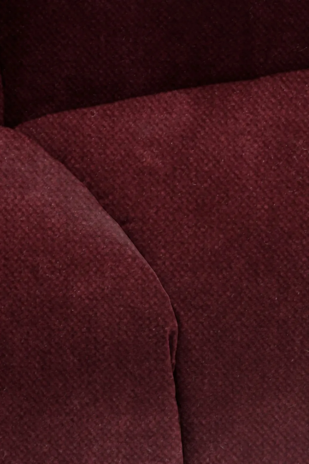 Sir velvet 4-zits bank wine red