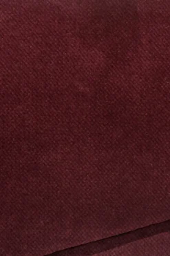 Sir velvet 4-zits bank wine red