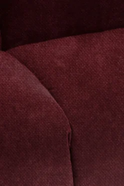 Sir velvet 3-zits bank wine red