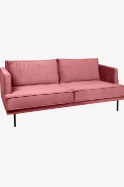 The Duchess velvet bank 2,5-zits pink