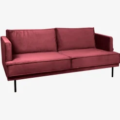 The Duchess velvet bank 2,5-zits wine red