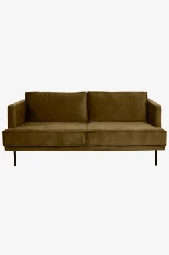 The Duchess velvet bank 2,5-zits brons