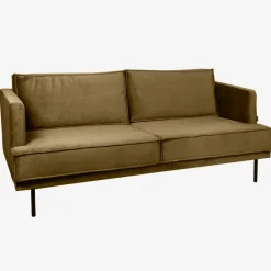 The Duchess velvet bank 2,5-zits brons