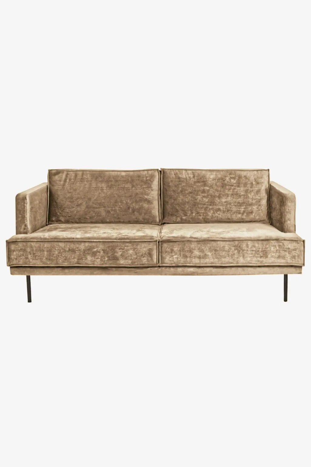 The Duchess velvet bank 2,5-zits sand