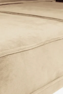 The Duchess velvet bank 3,5-zits sand