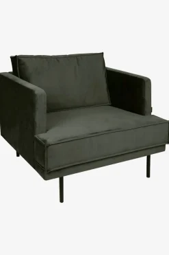 The Duchess velvet loveseat donkergroen
