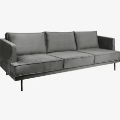 The Duchess velvet 3,5-zits bank antraciet
