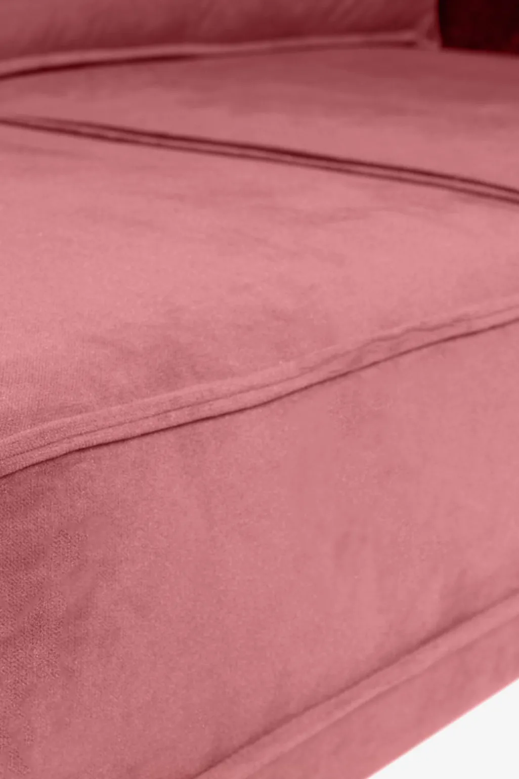The Duchess velvet 3,5-zits bank pink