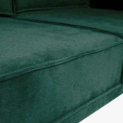 The Duchess velvet 3,5-zits bank groen